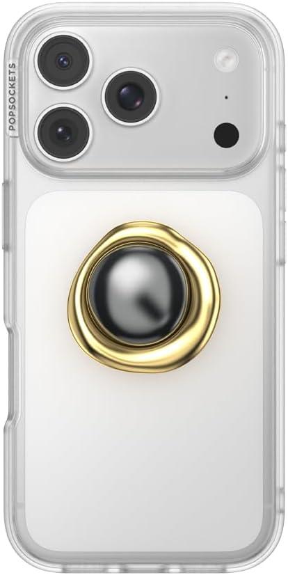 imagePopSockets Phone Grip for MagSafe Magnetic Holder Phone Stand Crystal Eye of the Beholder GoldEye of the Beholder Gold Adhesive