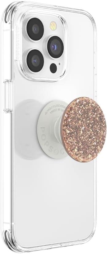 imagePopSockets Phone Grip for MagSafe Magnetic Holder Phone Stand Crystal Eye of the Beholder GoldFoil Rose Gold