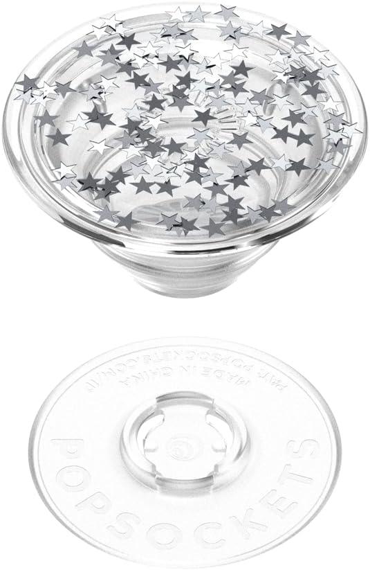 imagePopSockets Phone Grip for MagSafe Magnetic Holder Phone Stand Crystal Eye of the Beholder SilverStar Fire