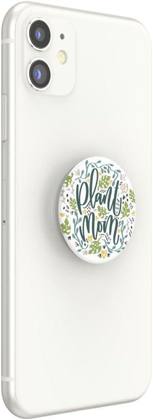 imagePopSockets Phone Grip with Expanding Kickstand Adhesive GripPlant Mom