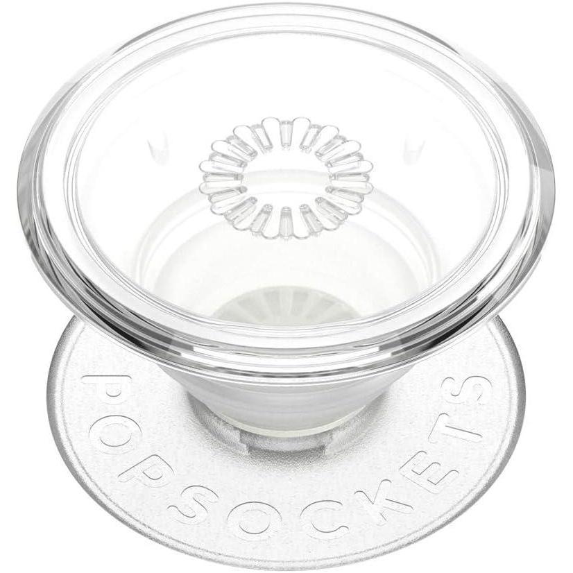 imagePopSockets Phone Grip for MagSafe Magnetic Holder Phone Stand Crystal  Eye of the Beholder SilverClear