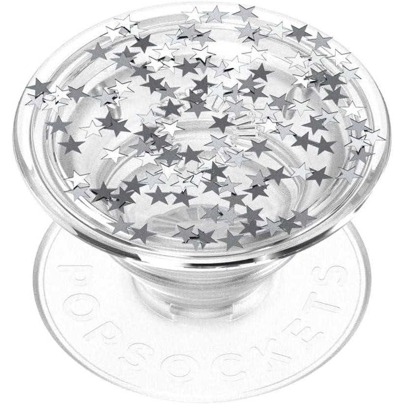 imagePopSockets Phone Grip for MagSafe Magnetic Holder Phone Stand Crystal Eye of the Beholder SilverStar Fire