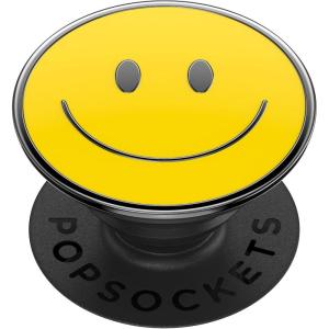 PopSockets Adhesive Phone Grip, Holder, Phone Stand, Plant-Based – Night Aura(Be Happy)