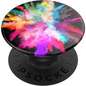 PopSockets Adhesive Phone Grip, Holder, Phone Stand, Plant-Based – Night Aura(Color Burst)