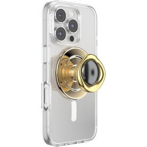 PopSockets Phone Grip for MagSafe, Magnetic Holder, Phone Stand, Crystal – Eye of the Beholder Gold(Eye of the Beholder Gold)