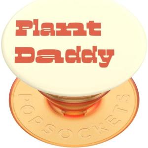 ​​​​PopSockets Phone Grip with Expanding Kickstand, Adhesive Grip(Plant Daddy)
