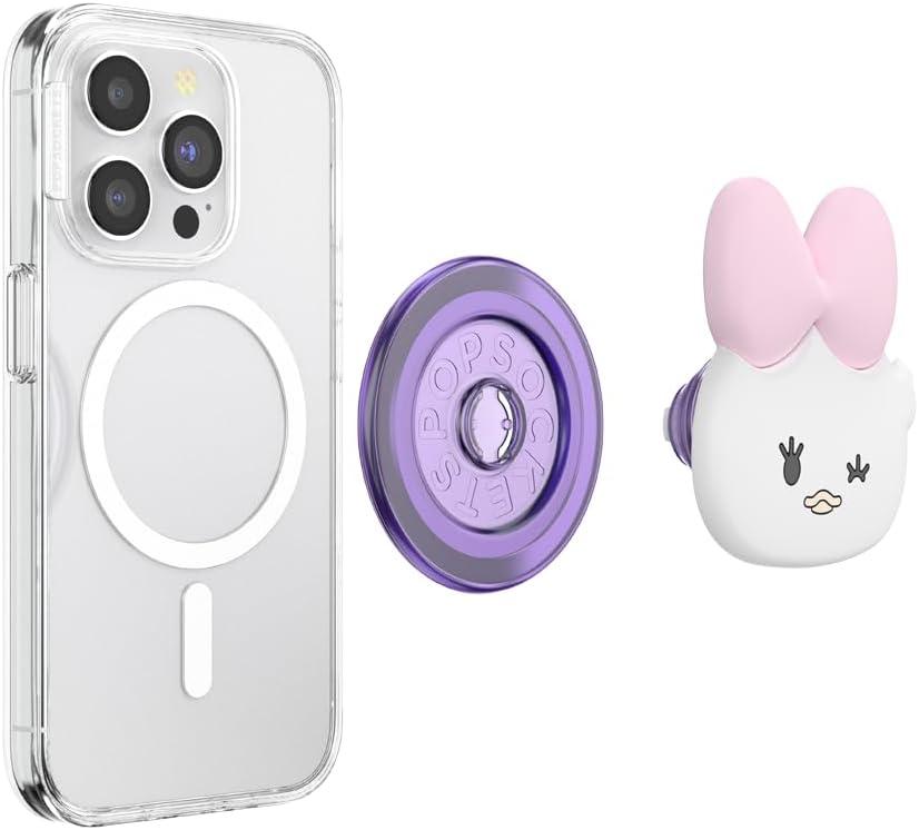 imagePopSockets Adhesive Phone Grip Holder Phone Stand Disney Translucent All About MinnieKawaii Daisy