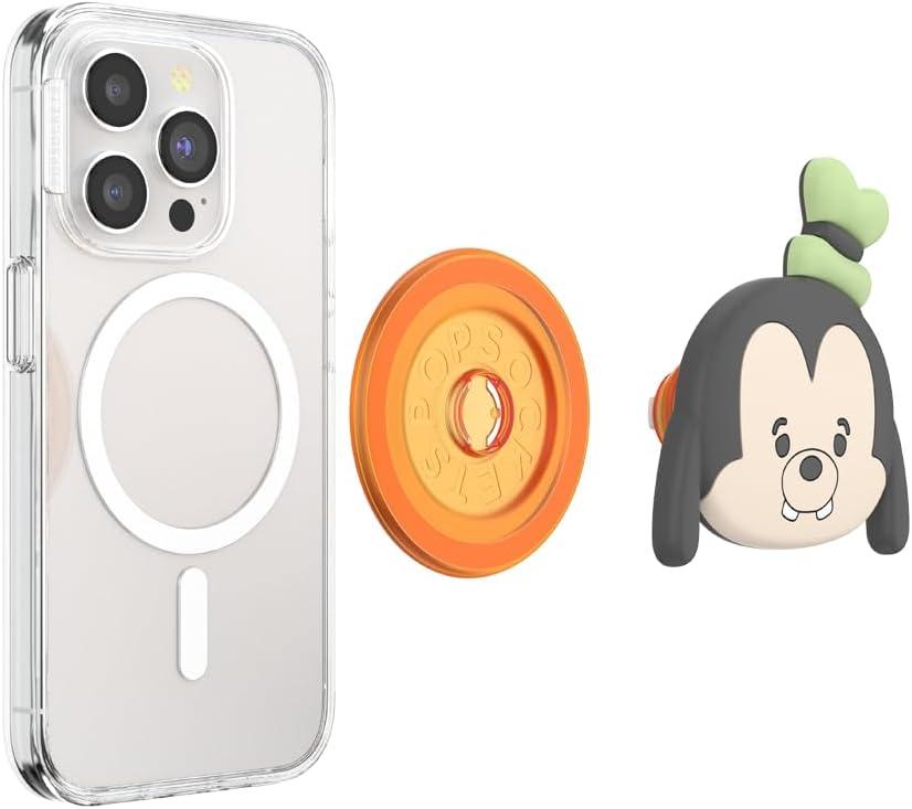 imagePopSockets Adhesive Phone Grip Holder Phone Stand Disney Translucent All About MinnieKawaii Goofy