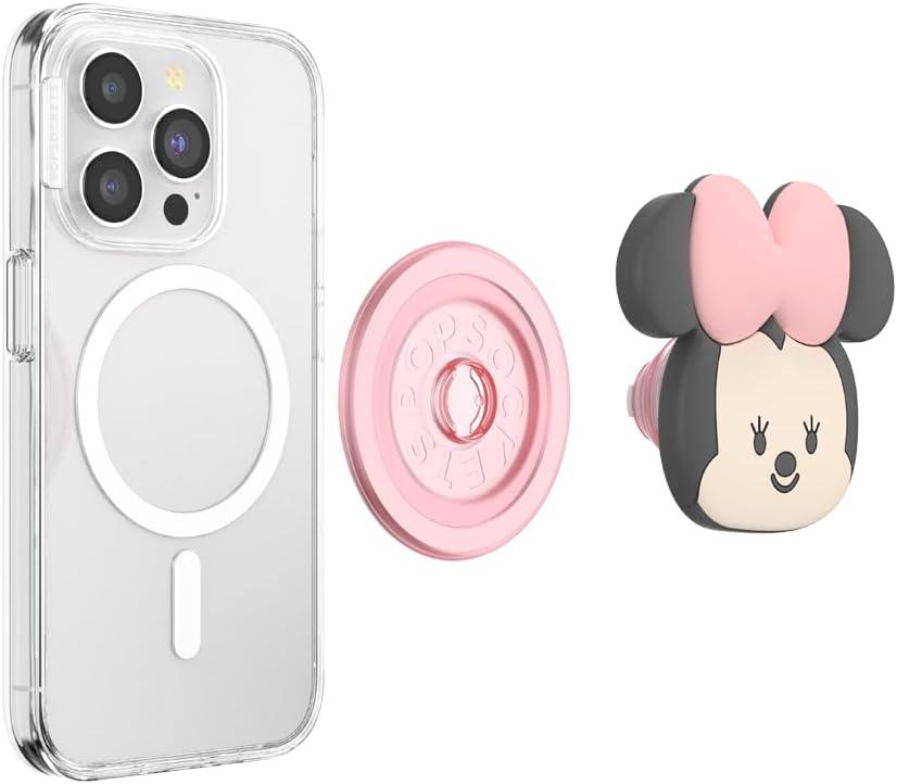 imagePopSockets Adhesive Phone Grip Holder Phone Stand Disney Translucent All About MinnieKawaii Minnie