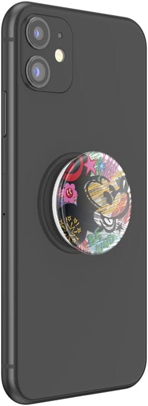 imagePopSockets Adhesive Phone Grip Holder Phone Stand Disney Translucent All About MinnieMickey Be Kind