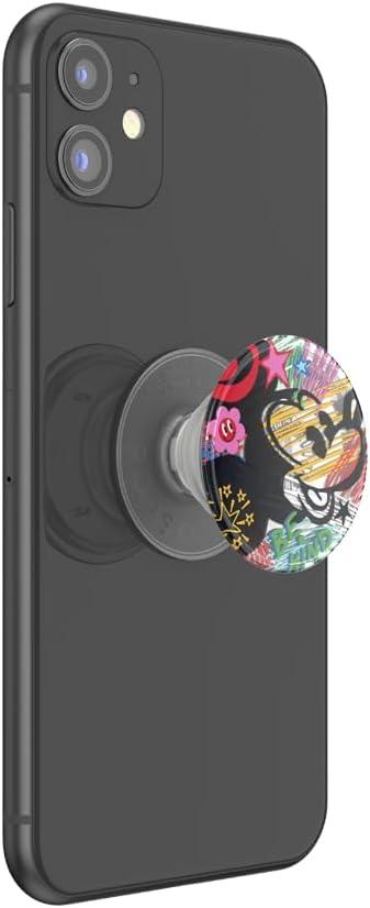 imagePopSockets Adhesive Phone Grip Holder Phone Stand Disney Translucent All About MinnieMickey Be Kind