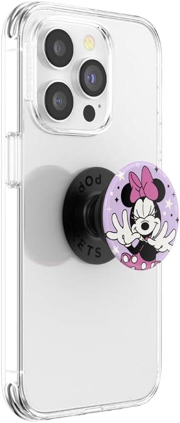 imagePopSockets Adhesive Phone Grip Holder Phone Stand Disney Translucent All About MinnieMinnie Sparkle