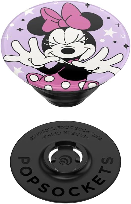 imagePopSockets Adhesive Phone Grip Holder Phone Stand Disney Translucent All About MinnieMinnie Sparkle