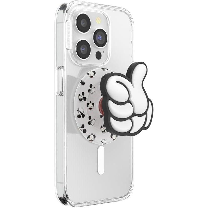imagePopSockets Adhesive Phone Grip Holder Phone Stand Disney  Translucent All About MinnieThumbs Up