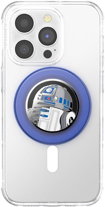 imagePopSockets Phone Grip for MagSafe Magnetic Holder Phone Stand Disney Tidepool Squishy Force SnackR2D2 Enamel