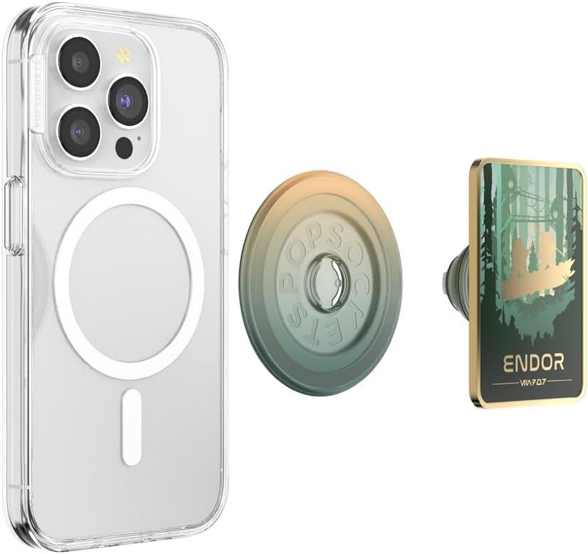 imagePopSockets Phone Grip for MagSafe Magnetic Holder Phone Stand Disney Tidepool Squishy Force SnackWelcome to Endor