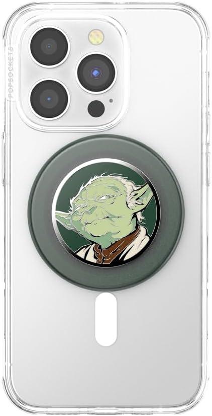 imagePopSockets Phone Grip for MagSafe Magnetic Holder Phone Stand Disney Tidepool Squishy Force SnackYoda Enamel MS