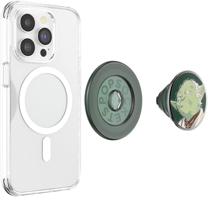 imagePopSockets Phone Grip for MagSafe Magnetic Holder Phone Stand Disney Tidepool Squishy Force SnackYoda Enamel MS