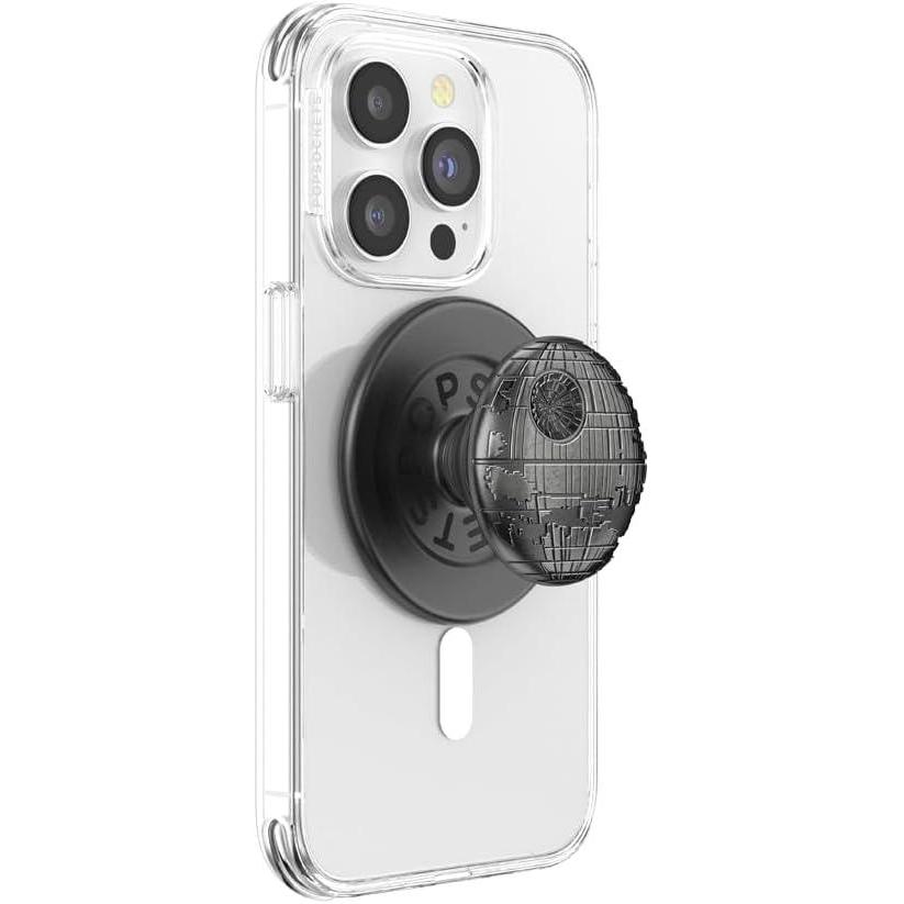 imagePopSockets Phone Grip for MagSafe Magnetic Holder Phone Stand Disney  Tidepool Squishy Force SnackDeath Star 2