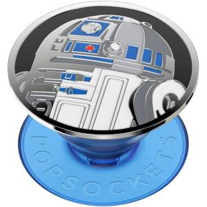 PopSockets Phone Grip for MagSafe, Magnetic Holder, Phone Stand, Disney – Tidepool Squishy Force Snack(R2D2 Icon)