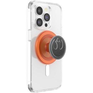 PopSockets Phone Grip for MagSafe, Magnetic Holder, Phone Stand, Disney – Tidepool Squishy Force Snack(Rebel Symbol)