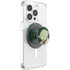 PopSockets Phone Grip for MagSafe, Magnetic Holder, Phone Stand, Disney – Tidepool Squishy Force Snack(Yoda Enamel MS)