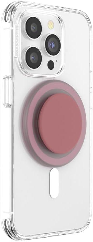 imagePopSockets Phone Grip for MagSafe Magnetic Holder Phone Stand Cute Pink Curves ClayClay