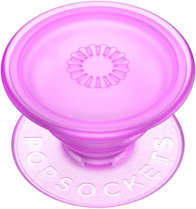 imagePopSockets Phone Grip for MagSafe Magnetic Holder Phone Stand Cute Pink Curves ClayPink
