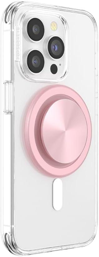 imagePopSockets Phone Grip for MagSafe Magnetic Holder Phone Stand Cute Pink Curves ClayPinky