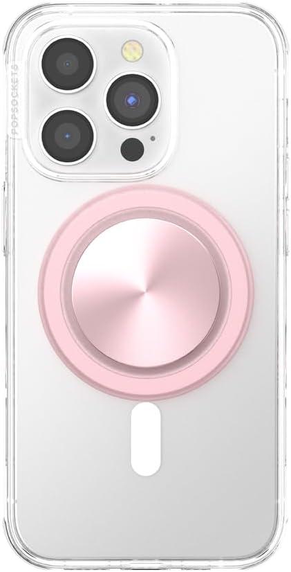 imagePopSockets Phone Grip for MagSafe Magnetic Holder Phone Stand Cute Pink Curves ClayPinky