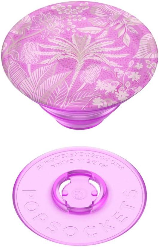 imagePopSockets Phone Grip for MagSafe Magnetic Holder Phone Stand Cute Pink Curves ClayTan Lines