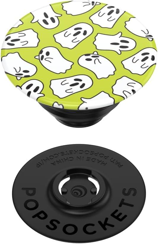 imagePopSockets Phone Grip with Expanding Kickstand Adhesive Grip Shaky Bones WhiteGhosted Slime
