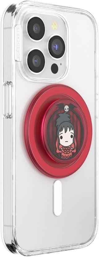 imagePopSockets Phone Grip with Expanding Kickstand Adhesive Grip Shaky Bones WhiteLydia Deetz
