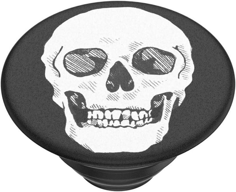 imagePopSockets Phone Grip with Expanding Kickstand Adhesive Grip Shaky Bones WhiteShaky Bones