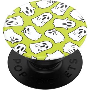 PopSockets Phone Grip with Expanding Kickstand, Adhesive Grip – Shaky Bones White(Ghosted Slime)