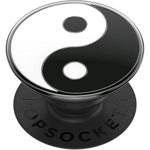 PopSockets Phone Grip with Expanding Kickstand, Adhesive Grip – Shaky Bones White(Yin Yang)