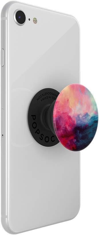imagePopSockets Phone Grip with Expanding Kickstand Adhesive Grip Enamel Solar FlareCascade Water