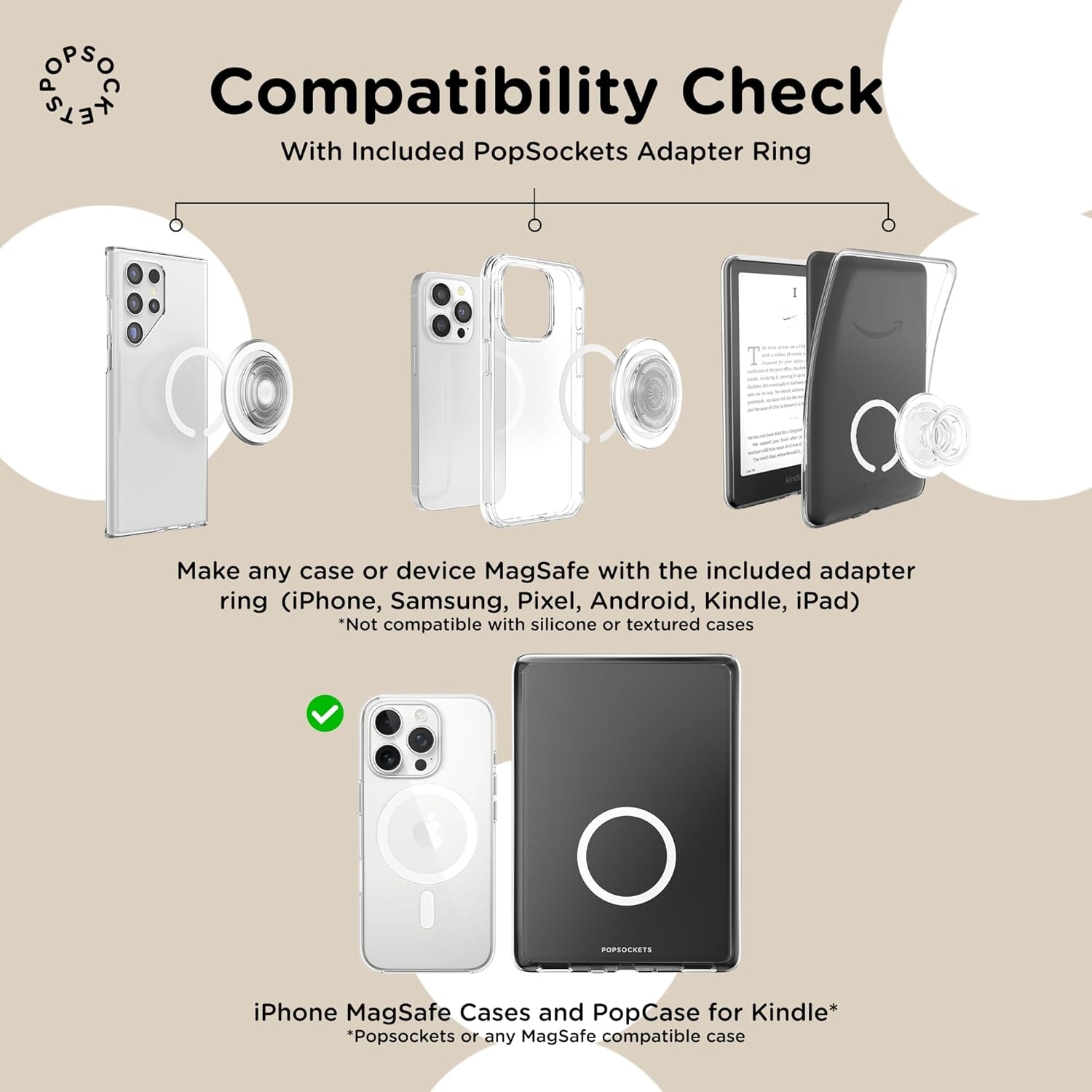 imagePopSockets Phone Grip with Expanding Kickstand Adhesive Grip Enamel Solar FlareEnamel Celestial