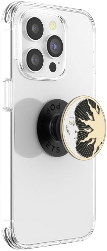 imagePopSockets Phone Grip with Expanding Kickstand Adhesive Grip Enamel Solar FlareLunar Dreams