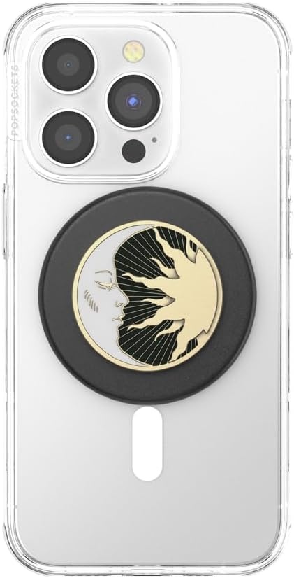imagePopSockets Phone Grip with Expanding Kickstand Adhesive Grip Enamel Solar FlareLunar Dreams