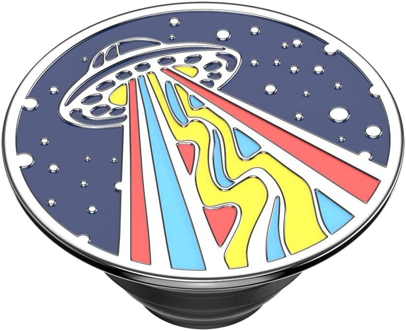 imagePopSockets Phone Grip with Expanding Kickstand Adhesive Grip Enamel Solar FlareOut This World
