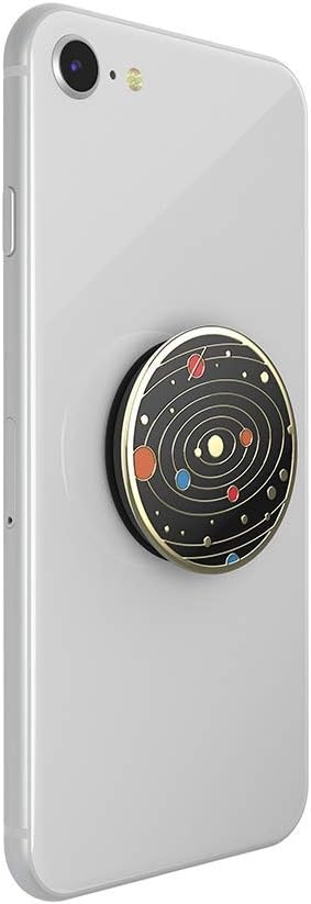 imagePopSockets Phone Grip with Expanding Kickstand Adhesive Grip Enamel Solar FlareSolar Flare