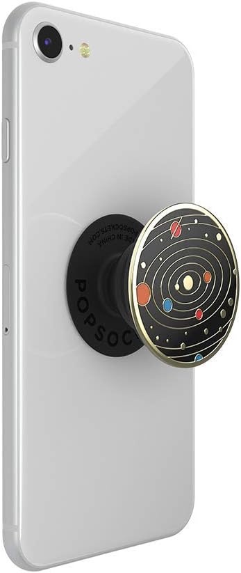 imagePopSockets Phone Grip with Expanding Kickstand Adhesive Grip Enamel Solar FlareSolar Flare