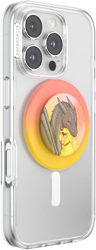 imagePopSockets Swappable PopTop for Phone Grips Compatible with Adhesive or MagSafe Bases Once Upon a TimeAbraxos and Fleetfoot