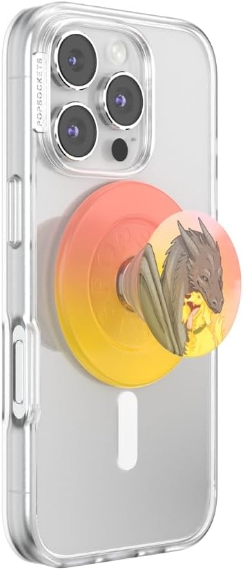 imagePopSockets Swappable PopTop for Phone Grips Compatible with Adhesive or MagSafe Bases Once Upon a TimeAbraxos and Fleetfoot