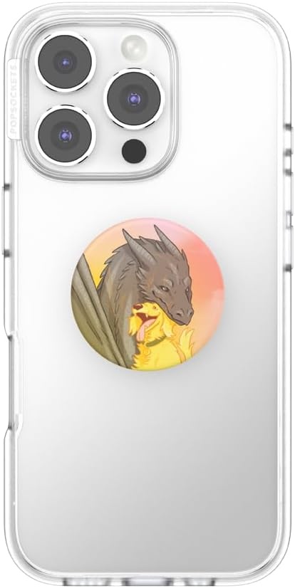 imagePopSockets Swappable PopTop for Phone Grips Compatible with Adhesive or MagSafe Bases Once Upon a TimeAbraxos and Fleetfoot