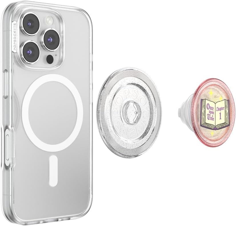 imagePopSockets Swappable PopTop for Phone Grips Compatible with Adhesive or MagSafe Bases Once Upon a TimeOnce Upon a Time