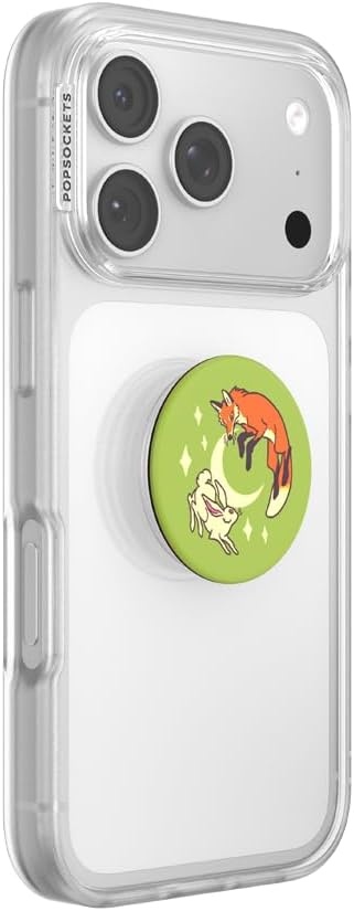 imagePopSockets Swappable PopTop for Phone Grips Compatible with Adhesive or MagSafe Bases Once Upon a TimeThe Fox and the Hare