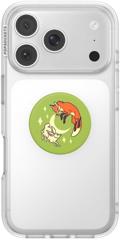 imagePopSockets Swappable PopTop for Phone Grips Compatible with Adhesive or MagSafe Bases Once Upon a TimeThe Fox and the Hare