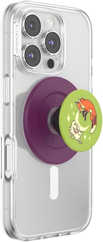 imagePopSockets Swappable PopTop for Phone Grips Compatible with Adhesive or MagSafe Bases Once Upon a TimeThe Fox and the Hare